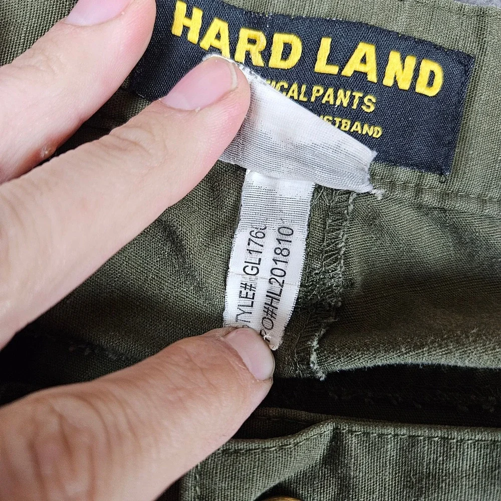 Hard Land Tactical Pants Men's 32x31‎ Convertible Green Gorpcore
